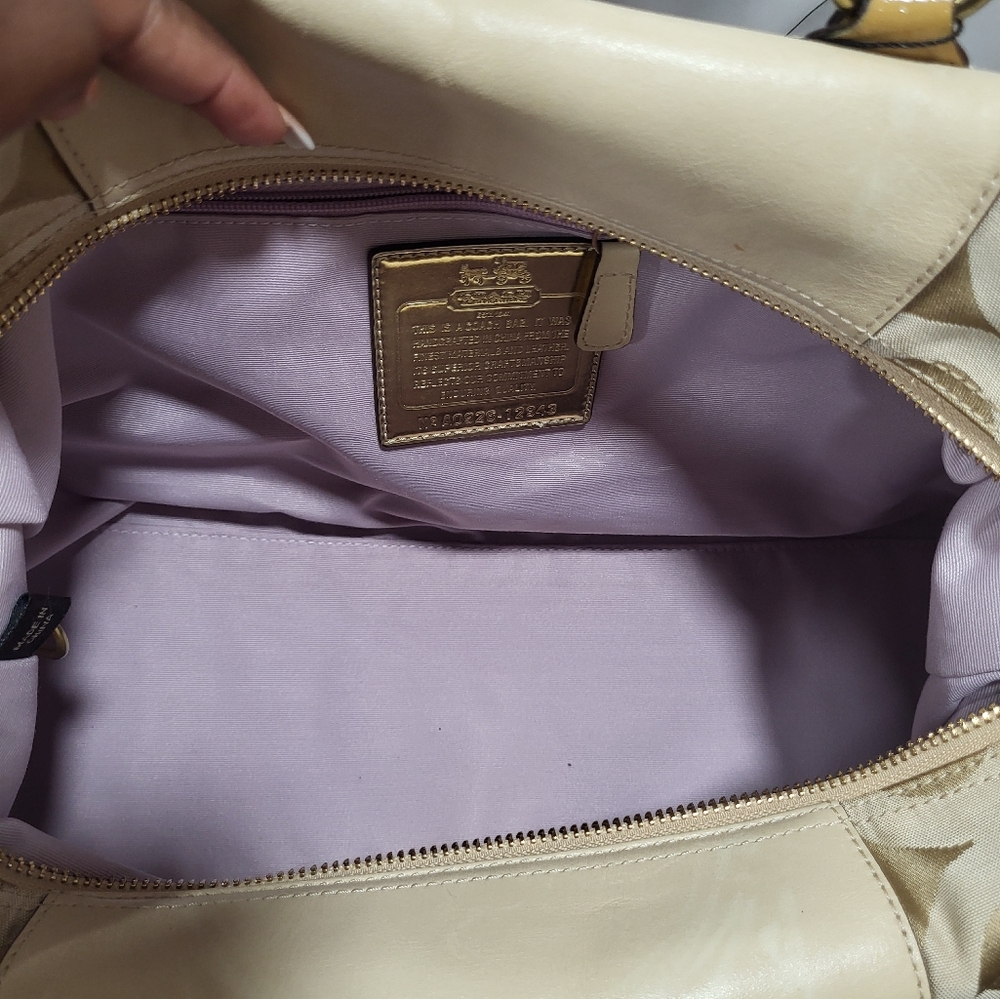 Coach Madison Satchel/Top Handle Bag Beige Bags & Handbags for Women - Picture 10 of 10